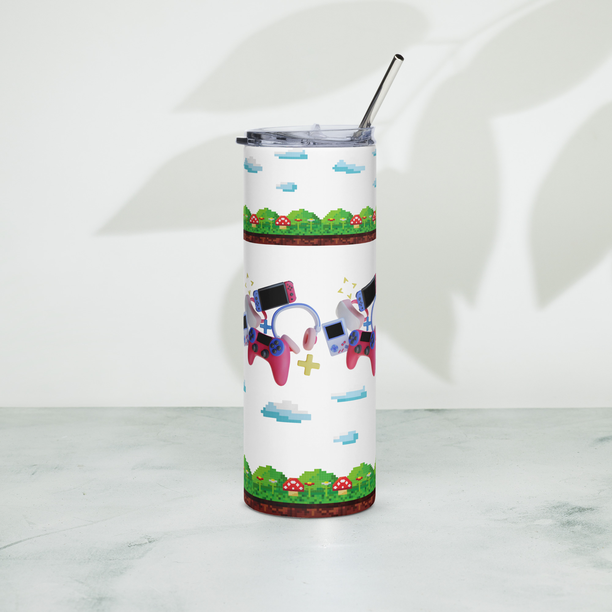 đ„ Gobelet "Gameuse Pixel" 600 ml | Isotherme, Paille Inox & Style Unique