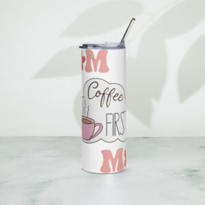 🔥 Gobelet "Mom Life Mother Style" 600 ml | Isotherme, Paille Inox & Style Unique