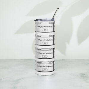 🔥 Gobelet "Inspi Amy" 600 ml | Isotherme, Paille Inox & Style Unique