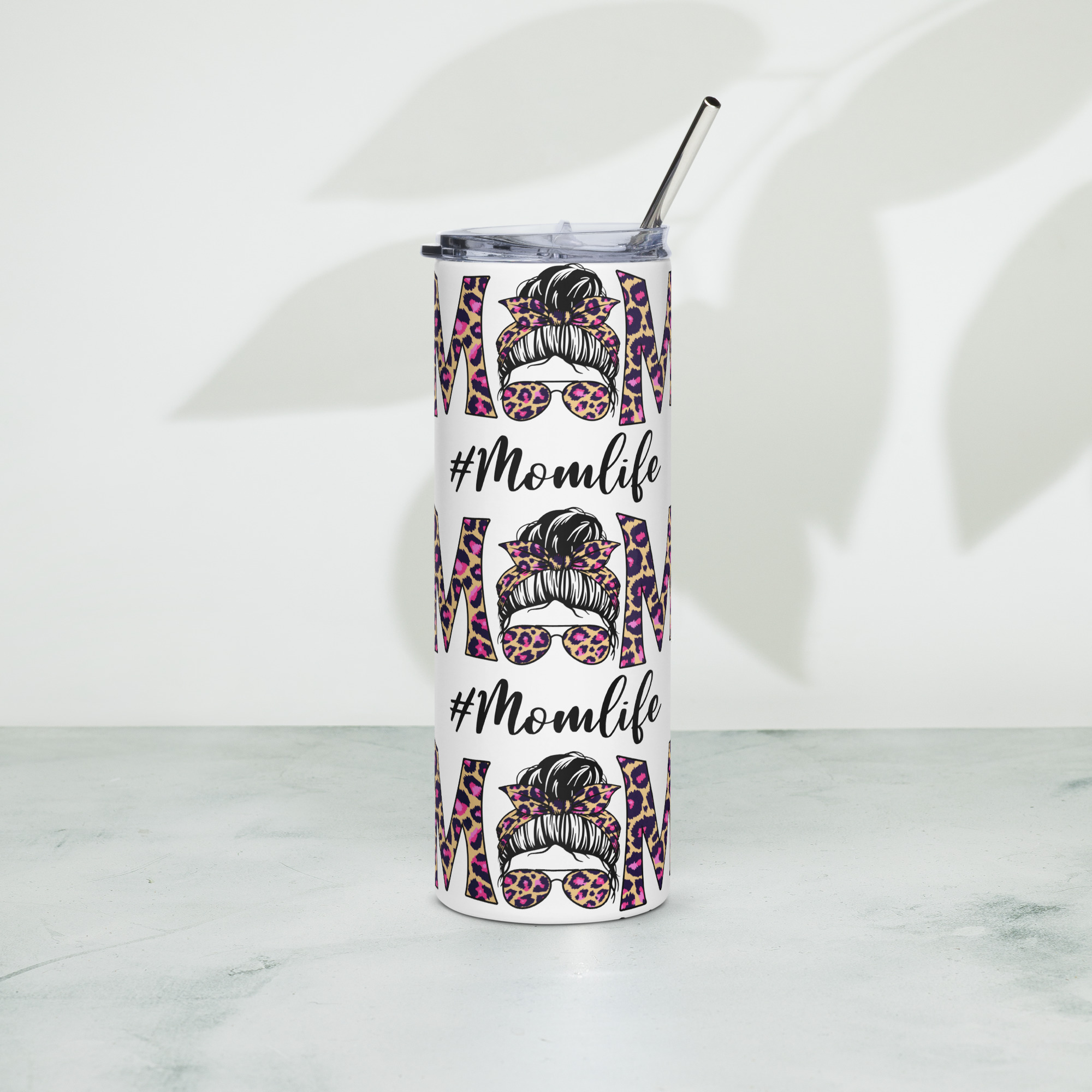 đ„ Gobelet "Mom Life" 600 ml | Isotherme, Paille Inox & Style Unique â Image 2