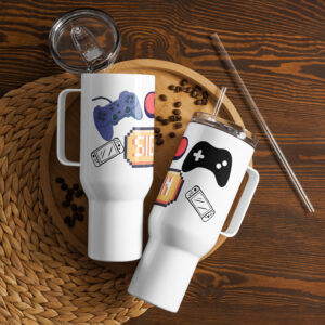 đ Mug "Gameuse Folle" 740 et 1183 ml | Design Pastel, Isotherme & Addict Style